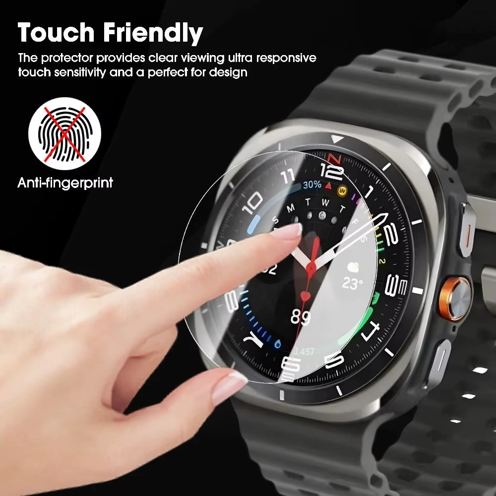 Tempered Glass for Samsung Galaxy Watch 7 40Mm 44Mm/Fe 40Mm HD Screen Protector for Galaxy Watch 7 Ultra 47Mm Accessories Protec