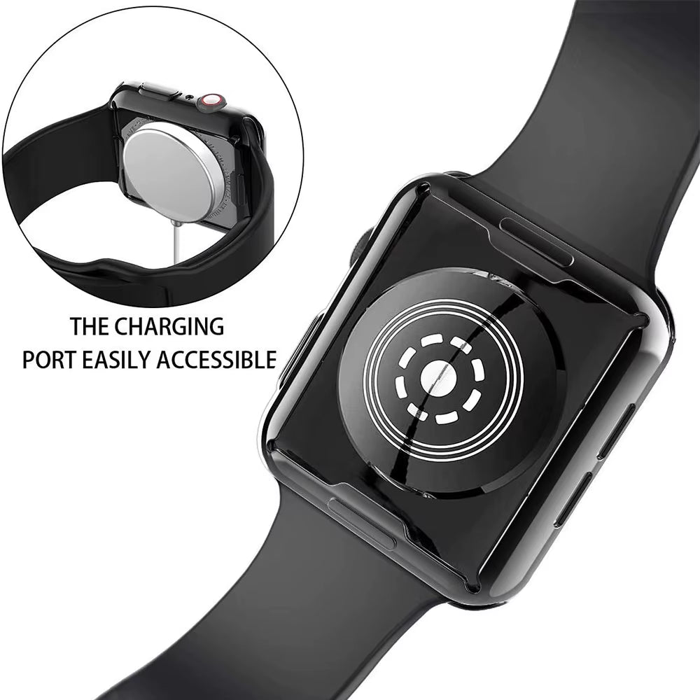 Screen Protector for Apple Watch Case Ultra 2 49 41 44 40 45 42Mm TPU Bumper Cover Accessories for Iwatch Series 10 9 8 7 SE 6 4